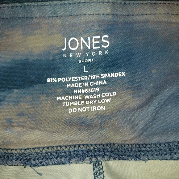 Jones New York Sport Athletic Leggings With Pockets - Picture 8 of 8